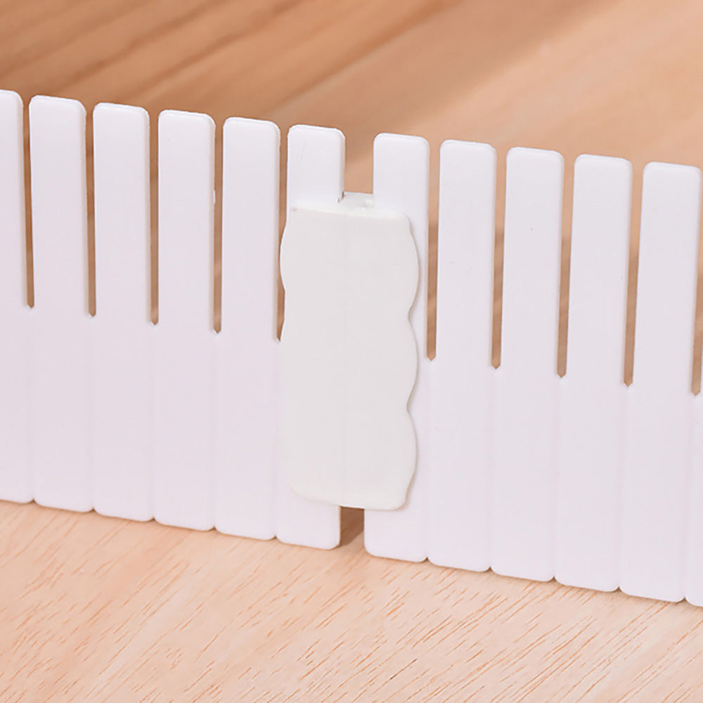 Drawer dividers free combination can be cut can be cut drawer storage tidy DIY embedded 7cm splicing telescopic partition plastic plastic