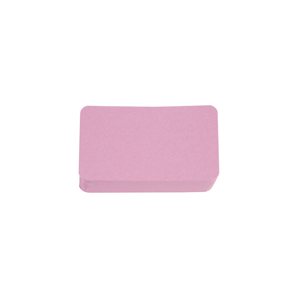 Semplice scheda retrò retrò di cartone bianco arrotondato Black Cardboard Kraft Paper NP-030048
