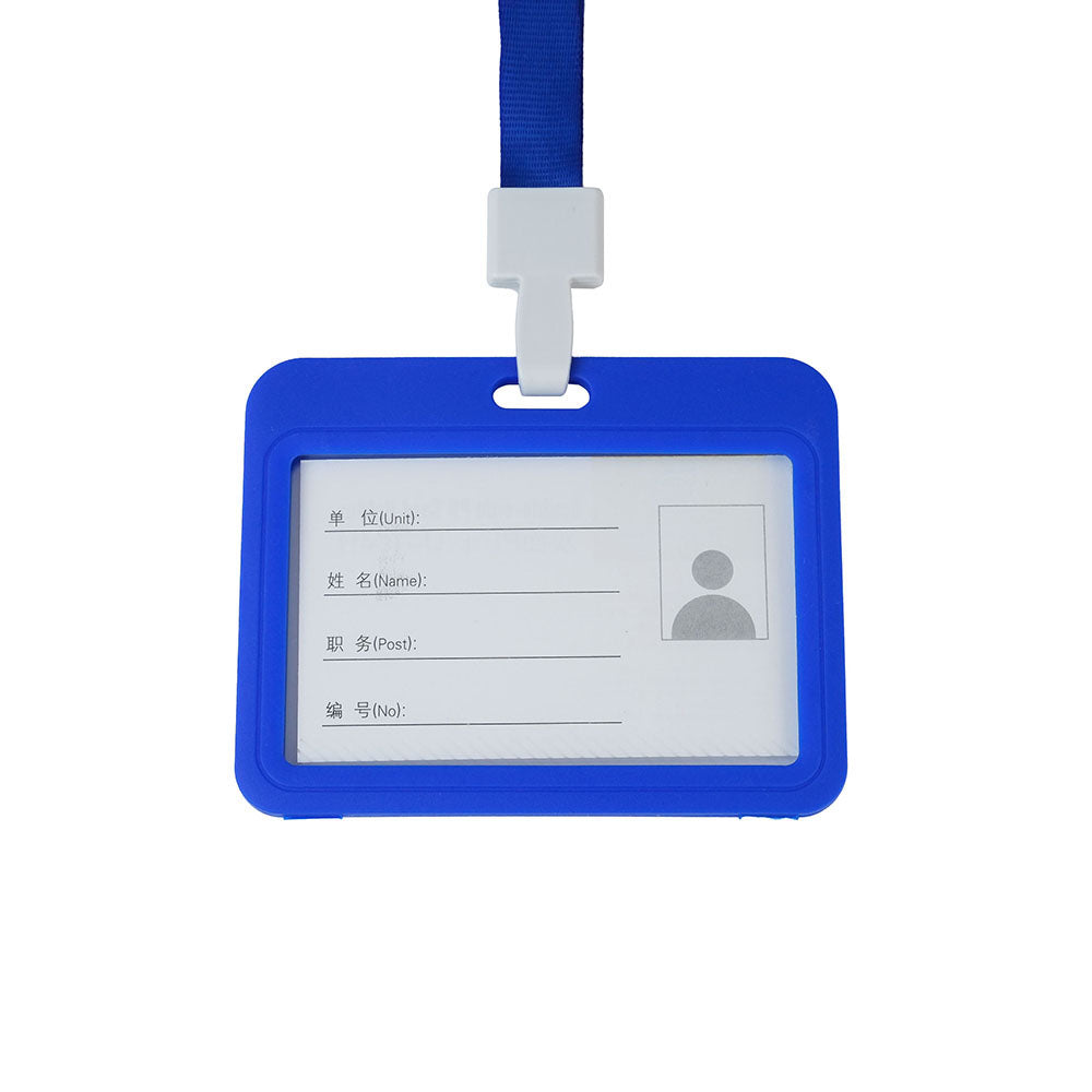 Chic Multifunctional Card Holder with Lanyard - 20 Styles, 10 Colors