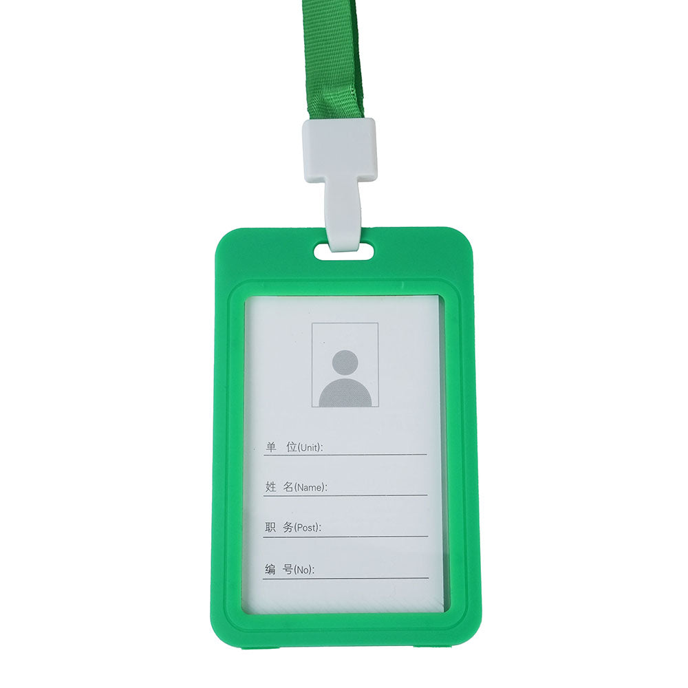 Chic Multifunctional Card Holder with Lanyard - 20 Styles, 10 Colors