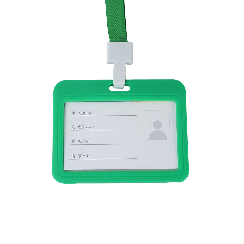 Chic Multifunctional Card Holder with Lanyard - 20 Styles, 10 Colors