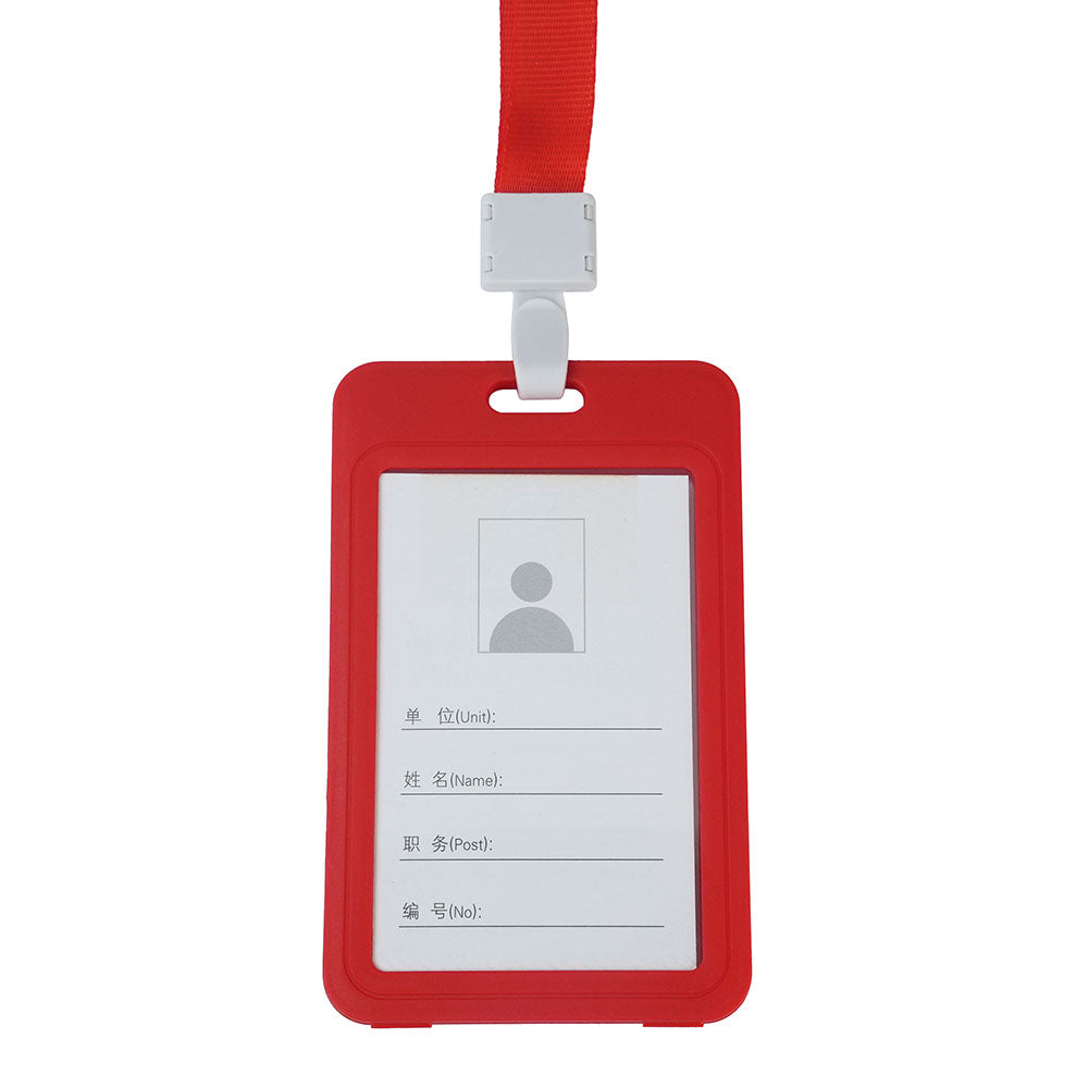 Chic Multifunctional Card Holder with Lanyard - 20 Styles, 10 Colors