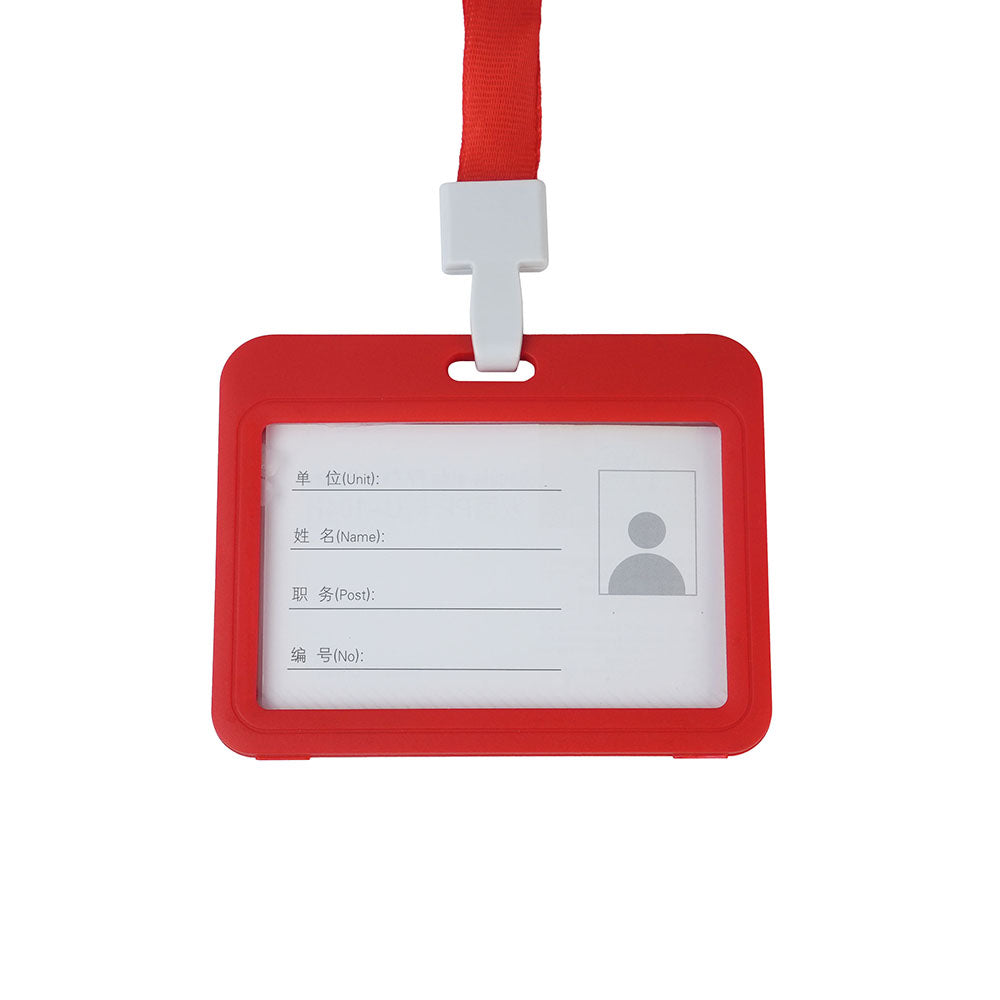 Chic Multifunctional Card Holder with Lanyard - 20 Styles, 10 Colors