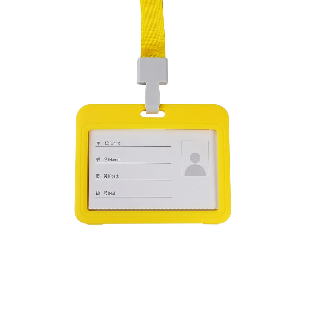 Chic Multifunctional Card Holder with Lanyard - 20 Styles, 10 Colors