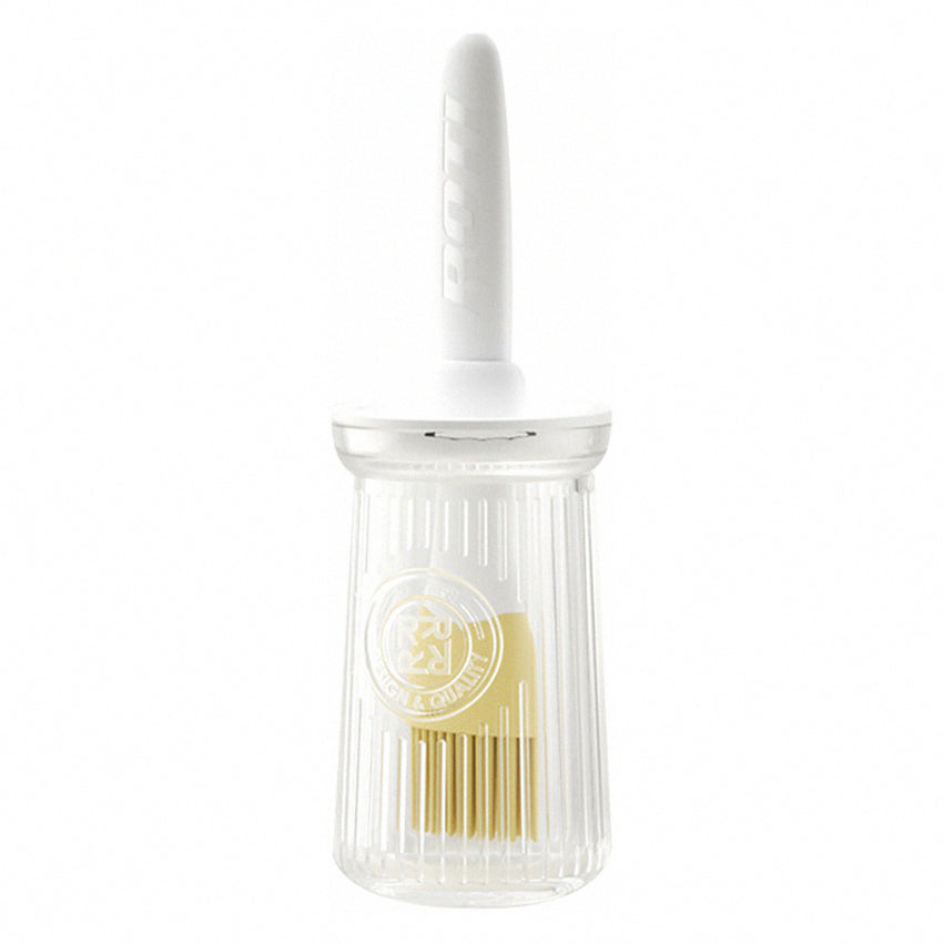 Pro Chef Silicone Oil Brush with Glass Jar Dispenser