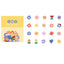 PaperMore Emotional Monster Series Glossy PET Stickers Styling Sealing Stickers DIY Decoration Handbook Materials Waterproof Sticker Pack