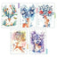 Gap Year Hand-painted Bucks Shape Colored Deer Inner Pages Separation Pages A6 A5 Layered Pages NP-H7TAY-917 - CHL-STORE 