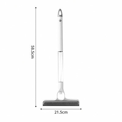 Glass cleaning brush multifunctional household washing brush scraper can spray water to remove water stains double-sided cleaning brush