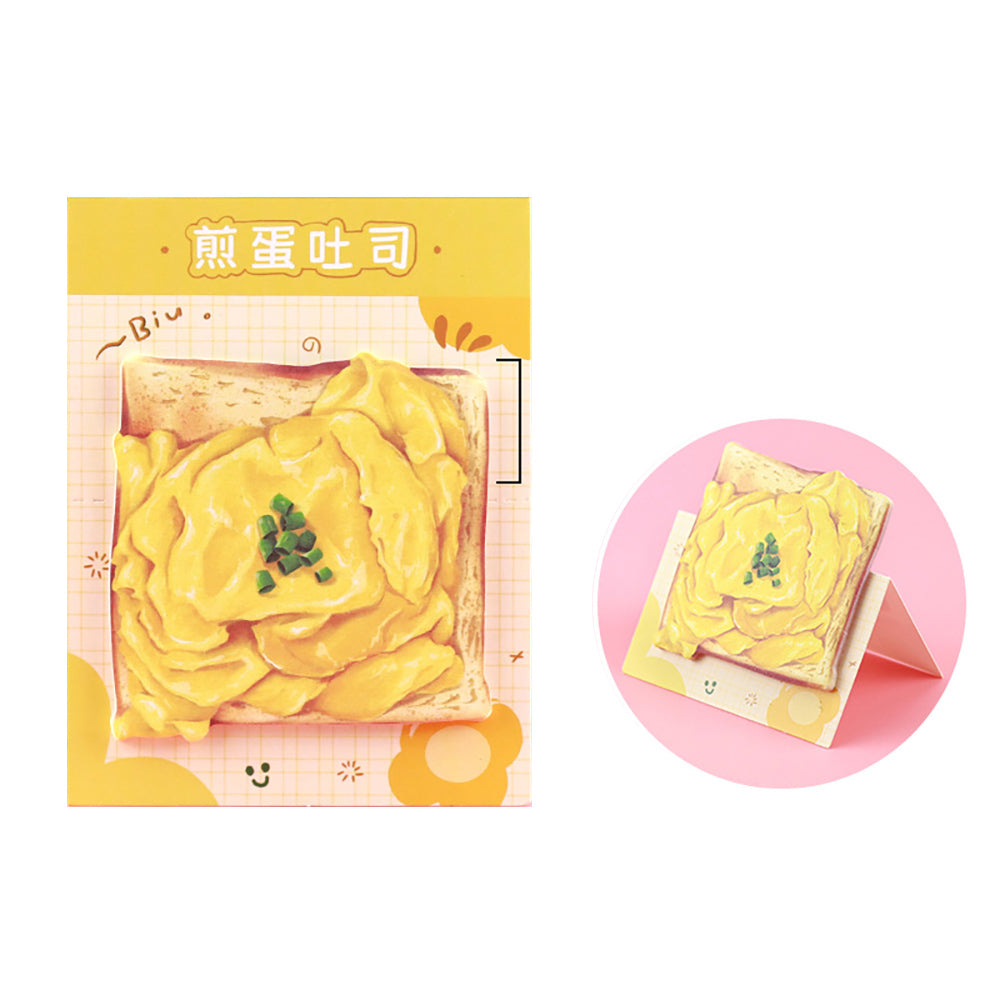 Korea Cute Animal & Dessert Sticky Notes Stand Sticky Notes Message Memo