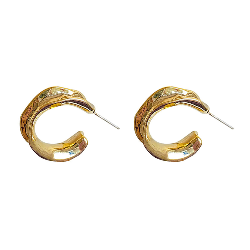 Korean style, high-end earrings, European and American style, simple, trendy, elegant, light luxury