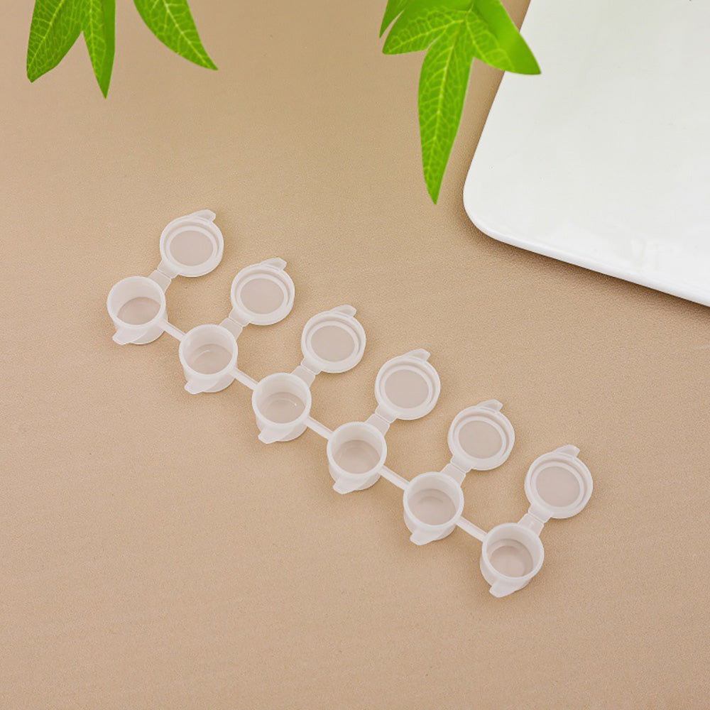Acrylic Paint Palette Box – 6-Well / 8-Well Portable Paint Container | 2ml / 3ml / 5ml Options
