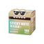 LANGUO Pearlescent Sticky Notes | 4 Gradient Color Rolls | Fully Adhesive, Reusable, No Residue