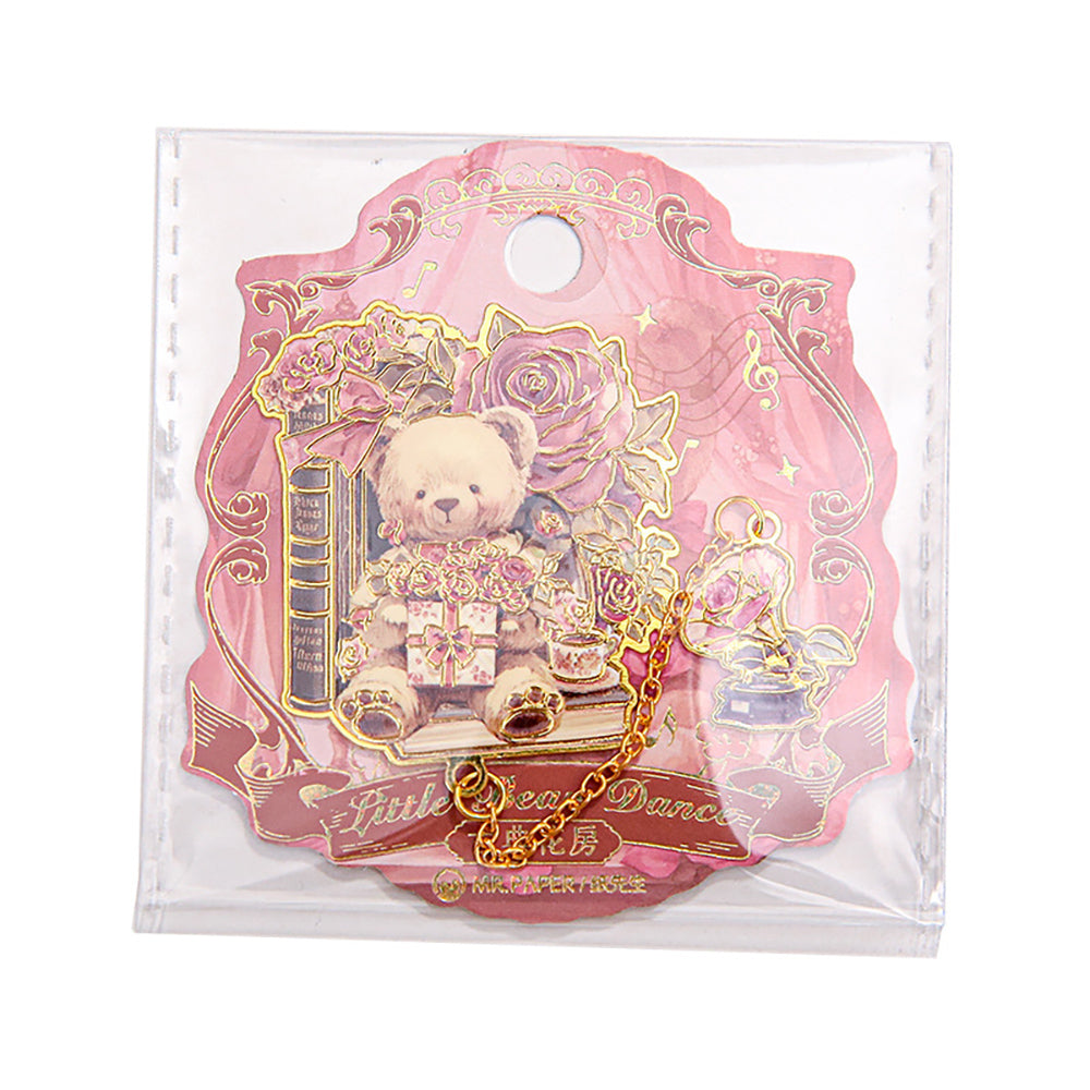 Mr. Paper Metal Bookmarks | Bear Dance Series