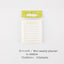 NOTE FOR note pad "Cute Plan" todo list plan check-in cute ins style handbook message pad note paper note pad to-do