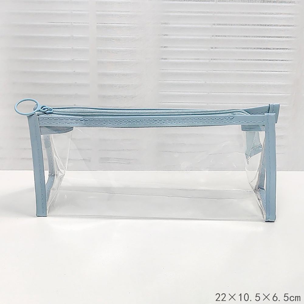 Girly Chic Transparent Multi-Use Storage Bag with Zipper