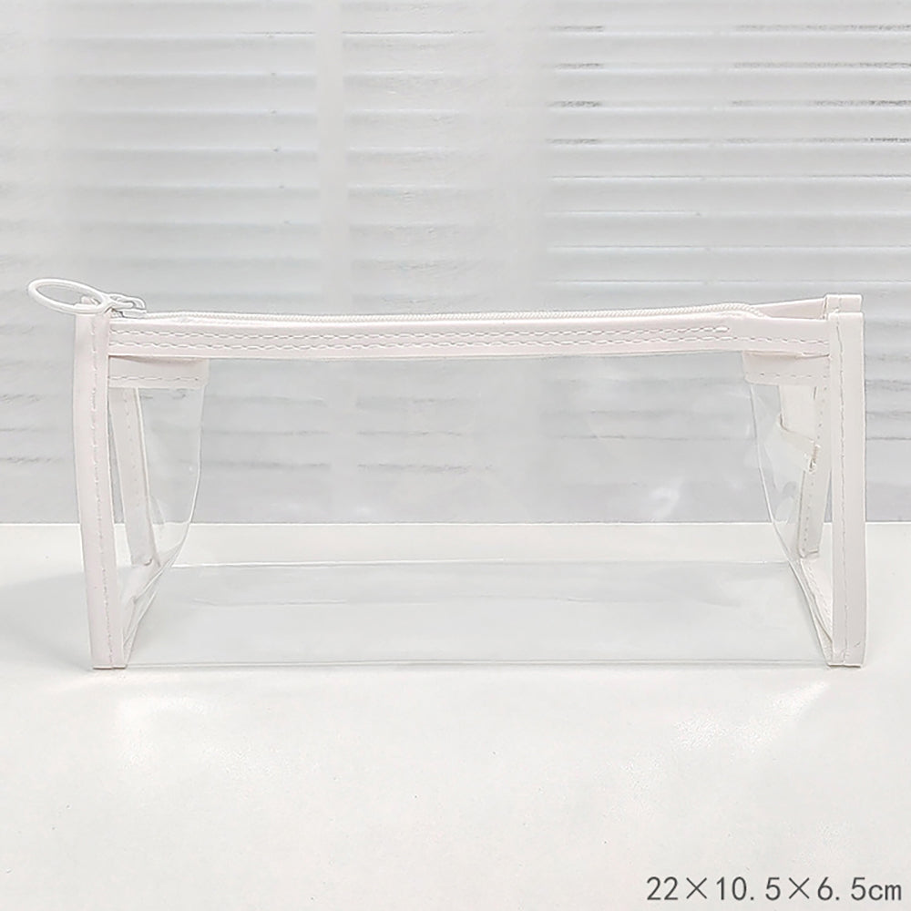 Girly Chic Transparent Multi-Use Storage Bag with Zipper