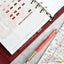 Korean stationery, Korean style, texture, number, notes