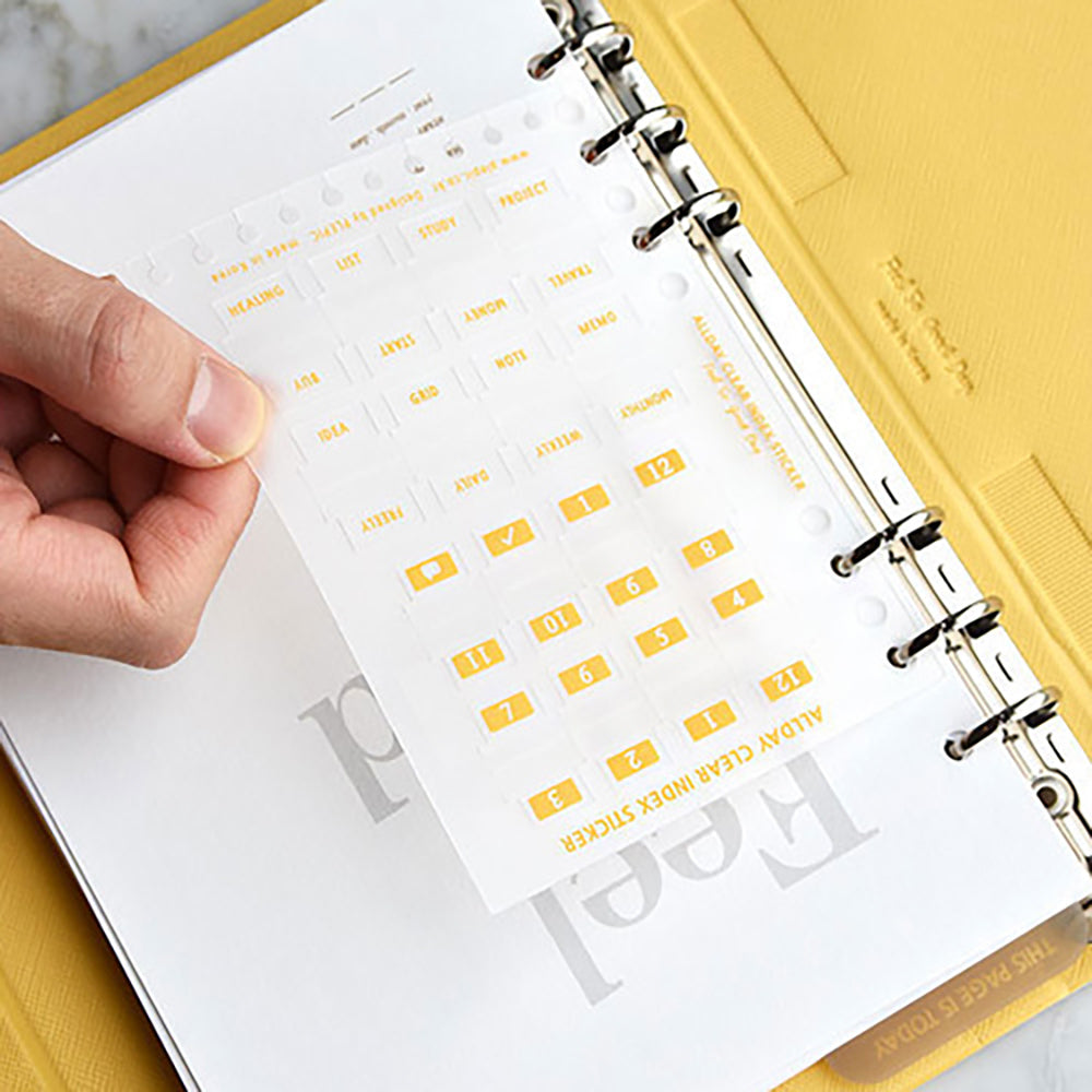 Korean stationery, Korean style, texture, number, notes
