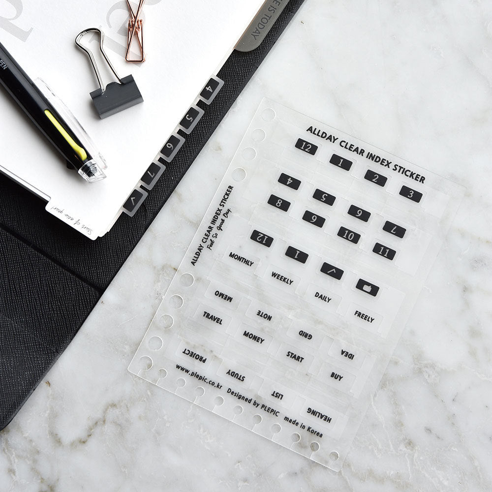Korean stationery, Korean style, texture, number, notes