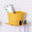 Perforated toothbrush seat storage rack, simple and practical, easy to use, can be hung, bathroom, home, toothbrush, life fun