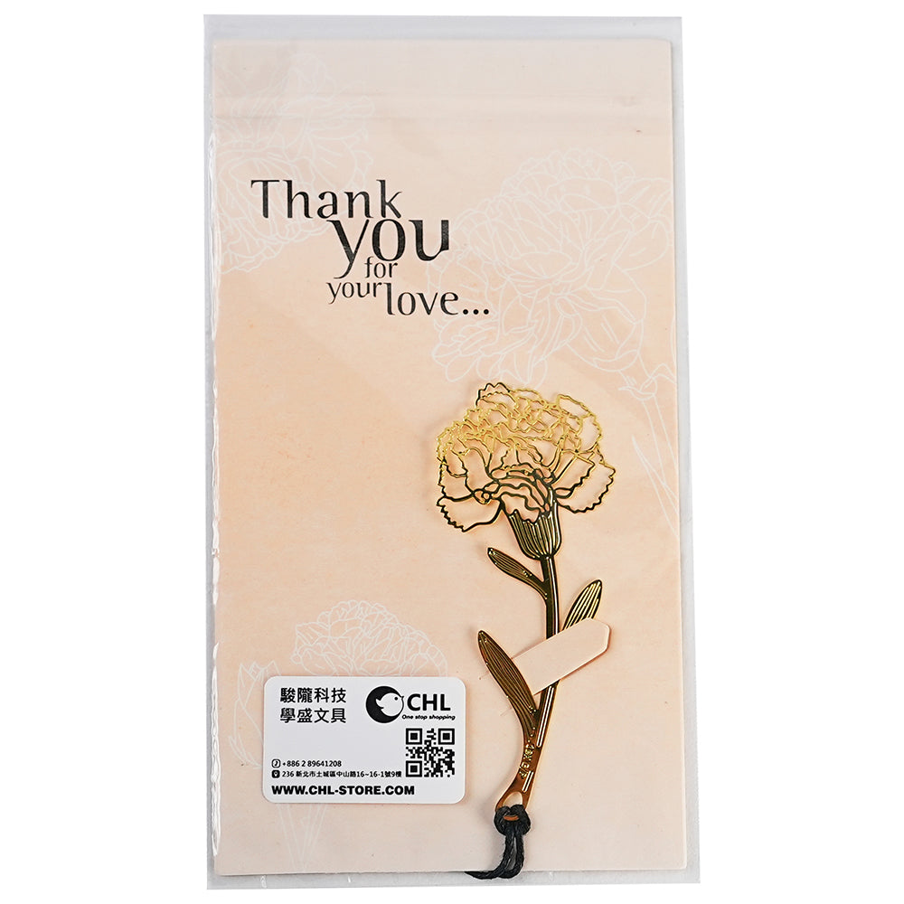 Original Wenqing Feather Snowflake Leaves Key Texture Hollow Metal Bookmark Bookmark NP-H7TIM-904