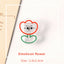 Cheerful Clips: Acrylic Organizer with Cute Illustrations