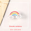 Cheerful Clips: Acrylic Organizer with Cute Illustrations