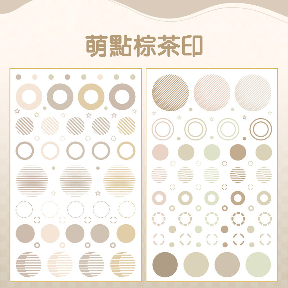 Adorable Japanese Paper Stickers for Creative Notebook Decor