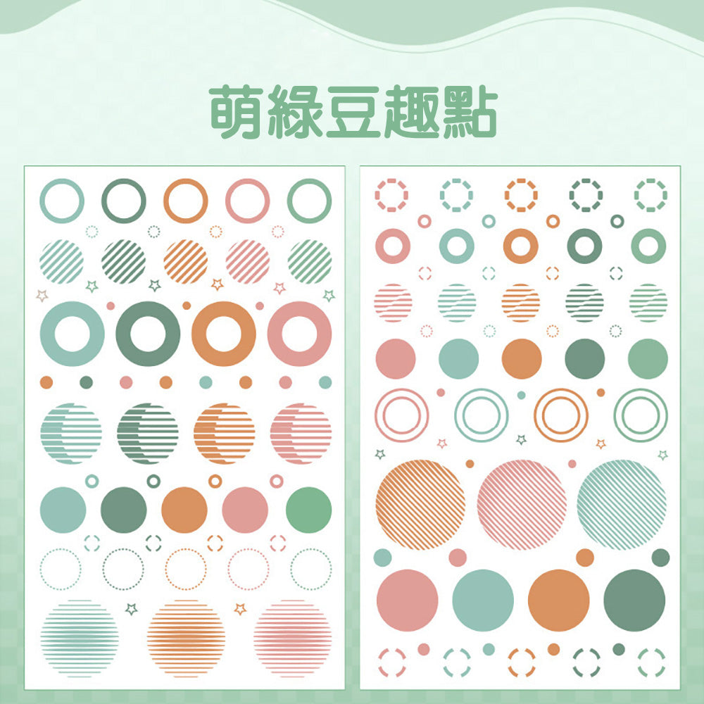 Adorable Japanese Paper Stickers for Creative Notebook Decor