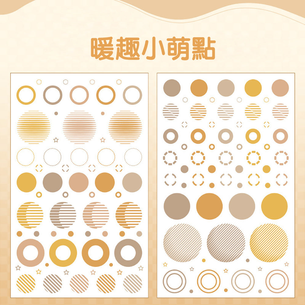 Adorable Japanese Paper Stickers for Creative Notebook Decor