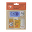Vibrant Travel Notebook Sticker Set - Landmarks, Stamps & More