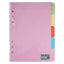 A5 loose-leaf 6-hole index paper color cowhide student supplies office supplies notebook inner pages student notes