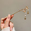 Super fairy ancient style high-end hairpin pendant step shaking hairpin Chinese style flower hair accessories design hairpin ancient style - CHL-STORE 