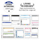 Infeel.Me Tape Life Archive Series Simple Korean Style Handbook Decoration Collage Daily Versatile Material Writable Texture Multi-Style Diary Notes