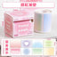 LANGUO Pearlescent Sticky Notes | 4 Gradient Color Rolls | Fully Adhesive, Reusable, No Residue