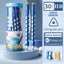 Deli Big Triangular Pole Positive Posture Practicing Words Hole Pencil Thick Rod HB / 2B Regular Type Extra Thick Type Free Exclusive Pencil Sharpener + Eraser Practice Handwriting Grip Pen - CHL-STORE 