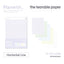 Planwith Korean ins tear-off paper pads tear-off note pads office supplies study stationery