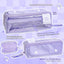 PRISM Prism Series Pen Case Large Capacity Pencil Case Textured Stationery Student Stationery Office Stationery