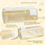 PRISM Prism Series Pen Case Large Capacity Pencil Case Textured Stationery Student Stationery Office Stationery