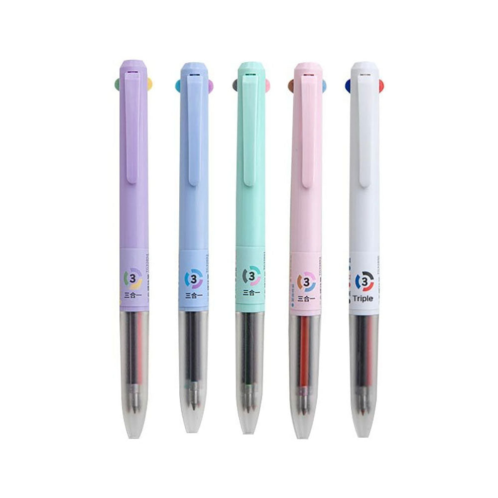 ColorFlow Trio Gel Pens - Creative & Comfortable Writing