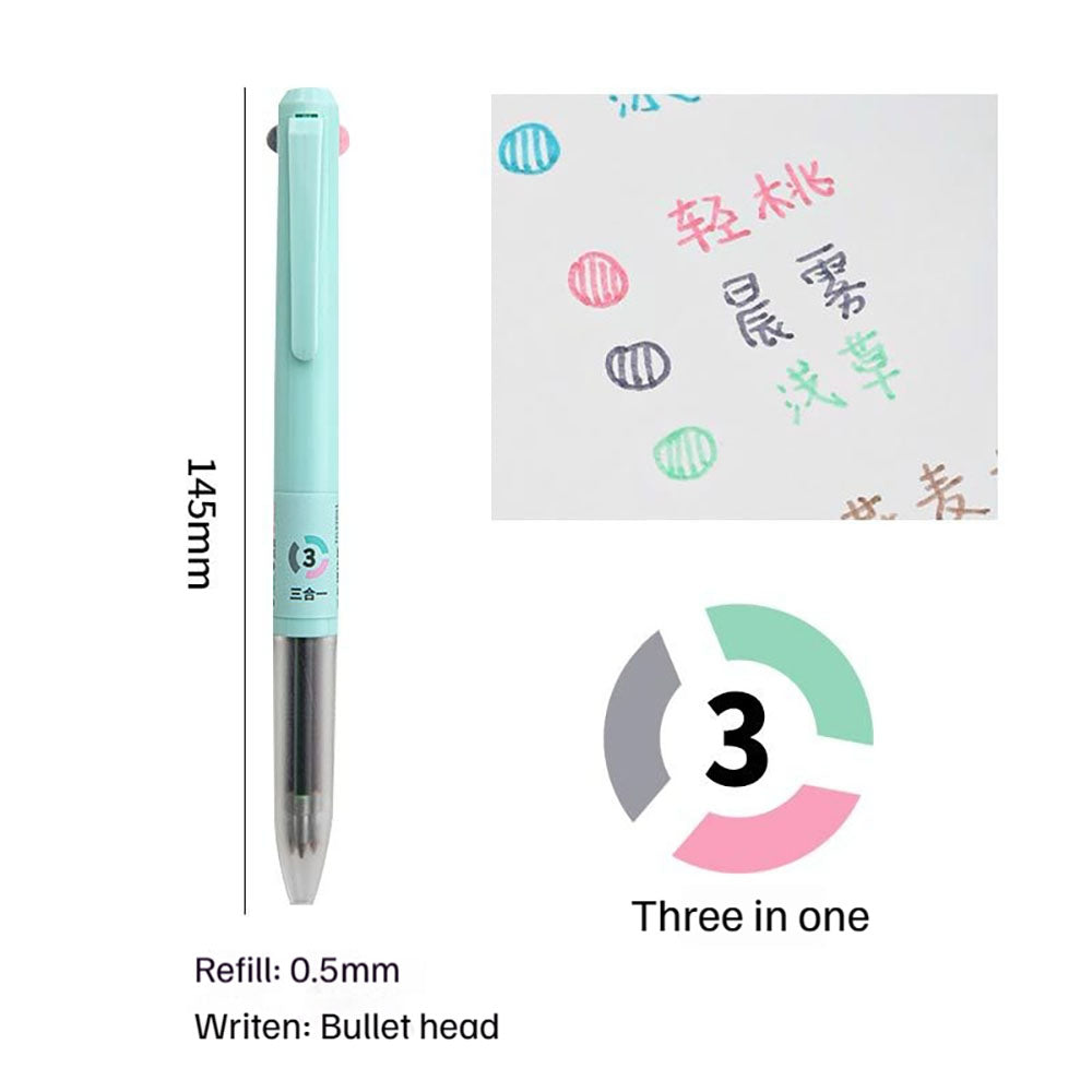 ColorFlow Trio Gel Pens - Creative & Comfortable Writing