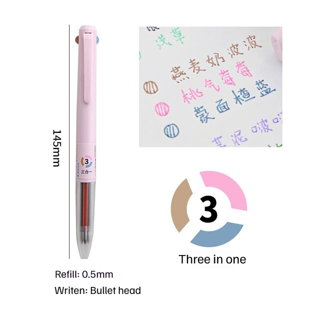 ColorFlow Trio Gel Pens - Creative & Comfortable Writing