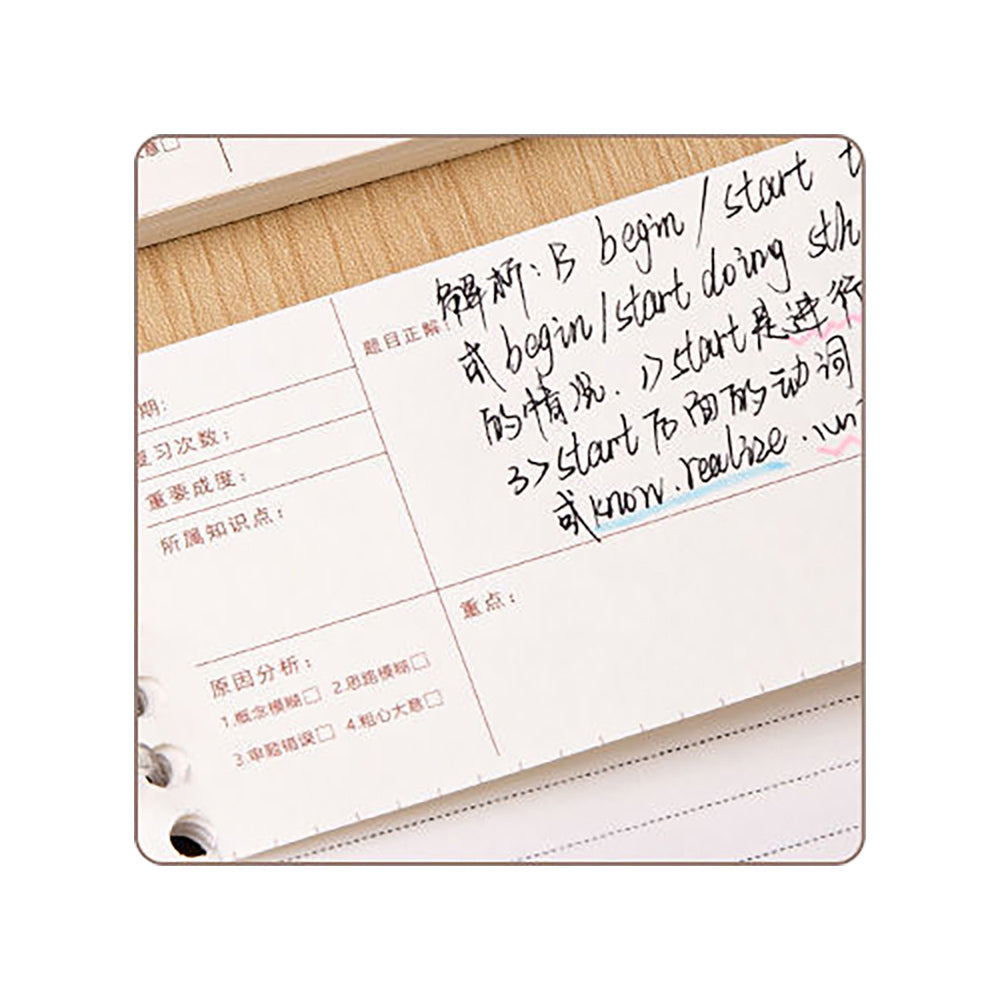 Ultimate Loose-Leaf Planner Pad – Ink-Proof, Refillable & Smooth