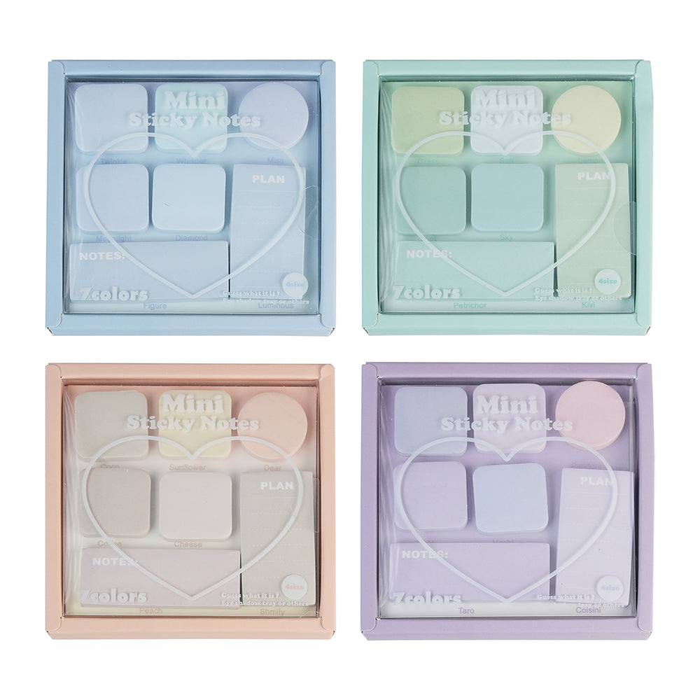 RosyPosy Artistic Eyeshadow Palette Sticky Notes