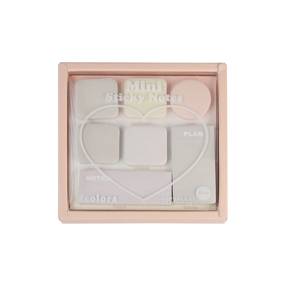 RosyPosy Artistic Eyeshadow Palette Sticky Notes