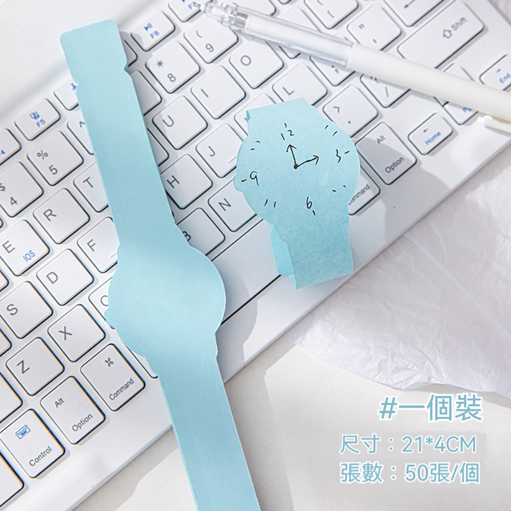 Timekeeper Wristband Sticky Notes – Stay On Track Daily