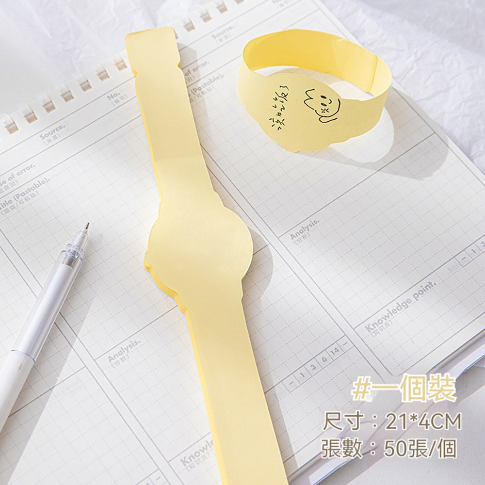 Timekeeper Wristband Sticky Notes – Stay On Track Daily