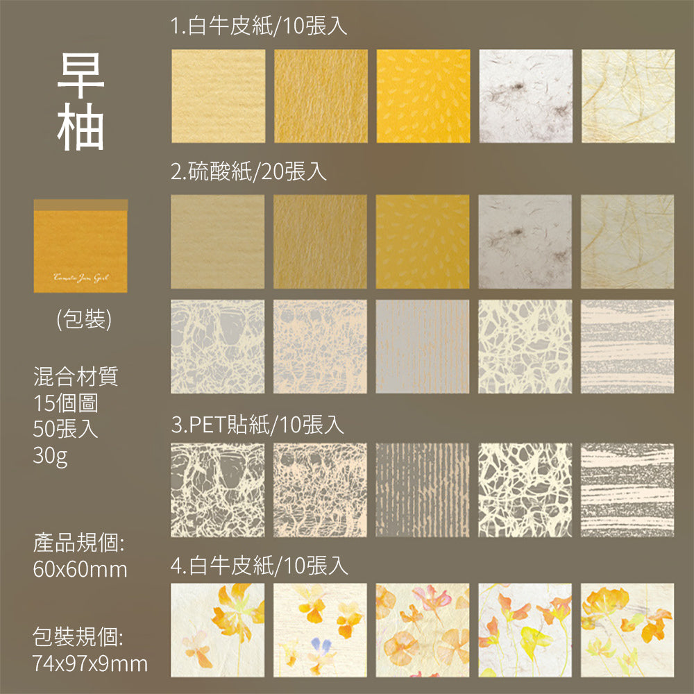 Creative Collage Inspiration: Multitexture Design Paper Pack