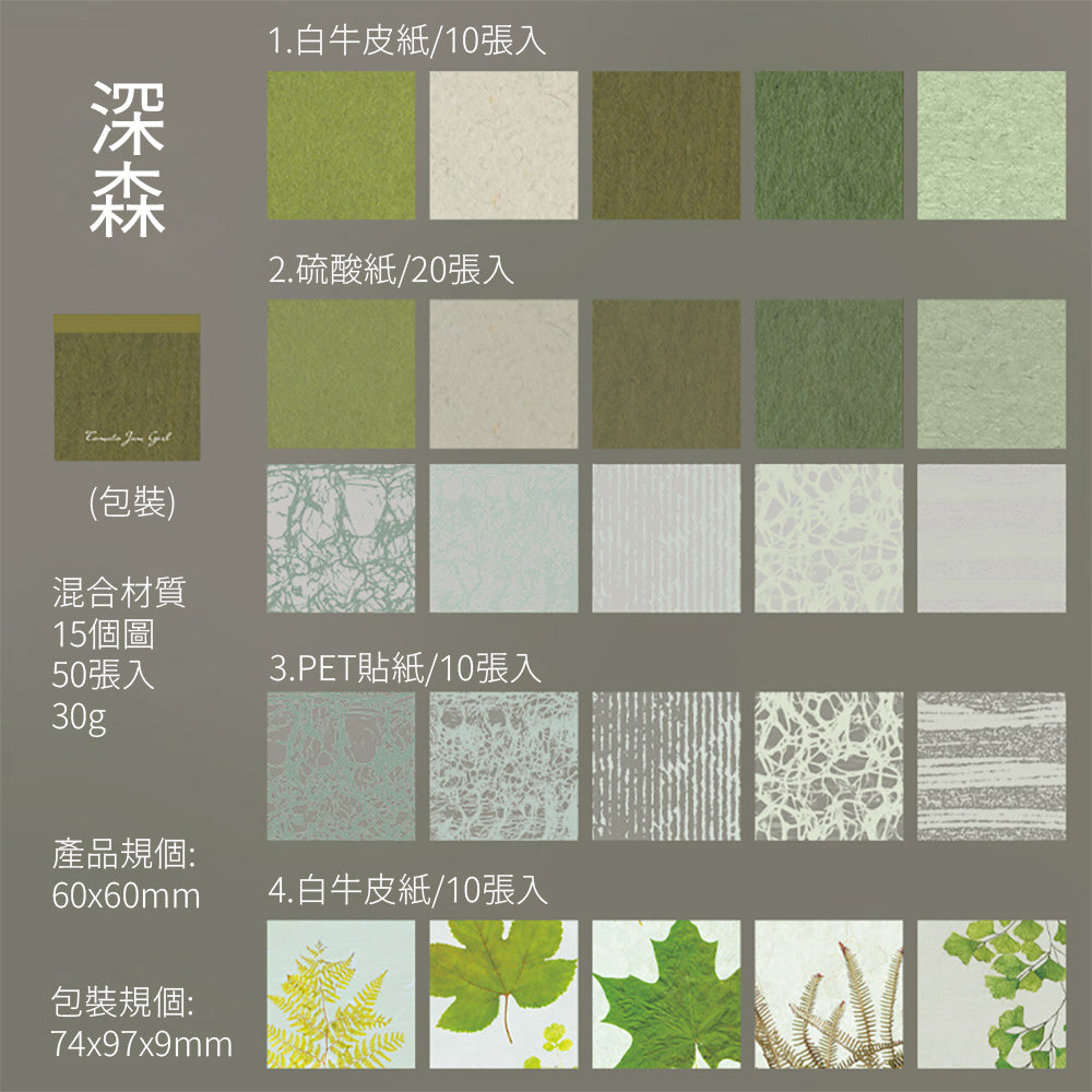 Creative Collage Inspiration: Multitexture Design Paper Pack