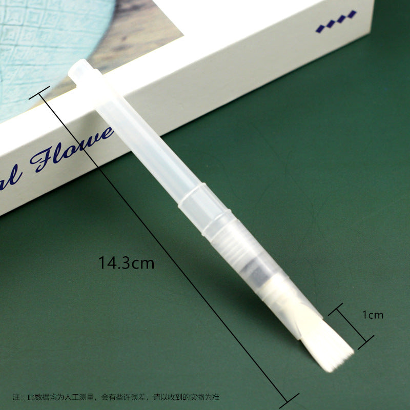 Water brush pen water pen flat head large medium small painting watercolor brush brush art school art sketching soft touch easy to carry